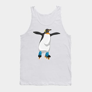 Penguin Inline skating Roller skates Tank Top